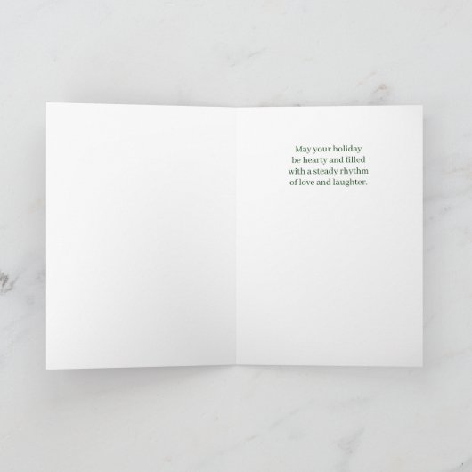 Cardiologist Season Pumping with Joy and Cheer Feestdagen Kaart (Binnen)