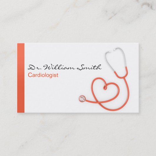 Cardiologist Visitekaartje (Voorkant)
