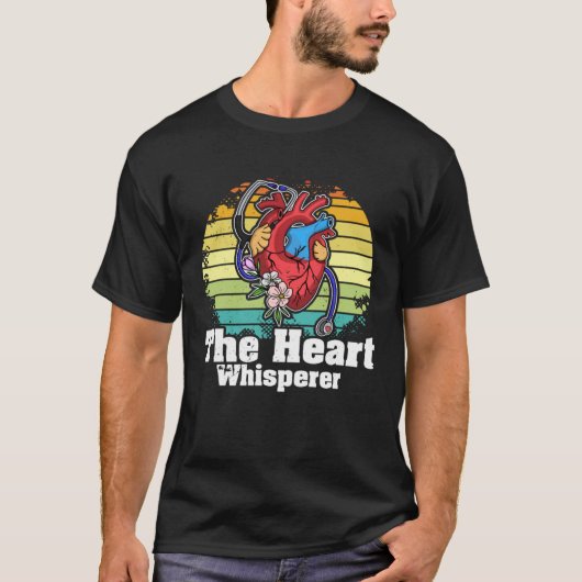 Cardiology Cardiologist Cardiograph Nurse Professi T-shirt (Voorkant)