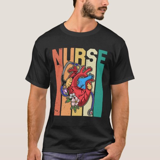 Cardiology Cardiologist Cardiograph Nurse Professi T-shirt (Voorkant)