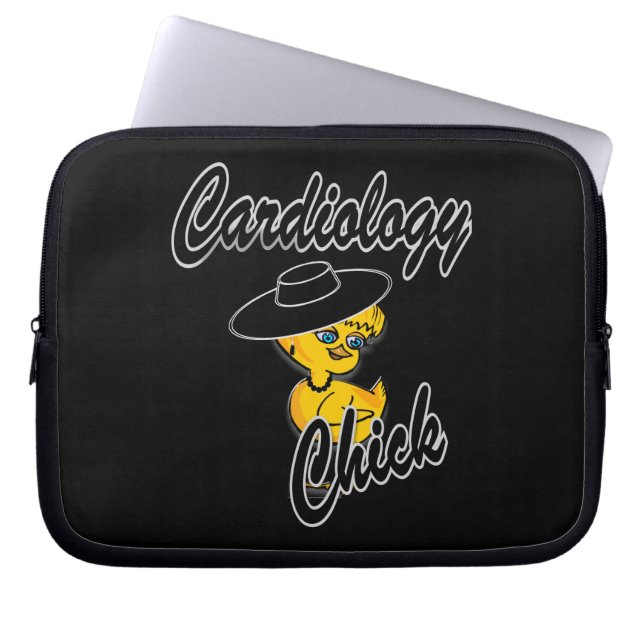 Cardiology Chick #4 Laptop Sleeve (Voorkant)
