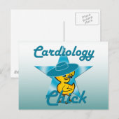Cardiology Chick #7 Briefkaart (Voorkant / Achterkant)