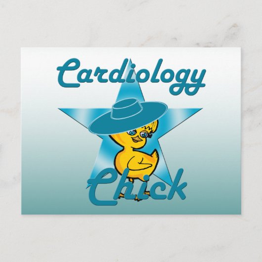 Cardiology Chick #7 Briefkaart (Voorkant)