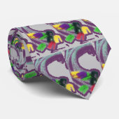 Cardiology EKG Cables Man Stropdas (Opgerold)