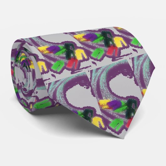 Cardiology EKG Cables Man Stropdas (Opgerold)