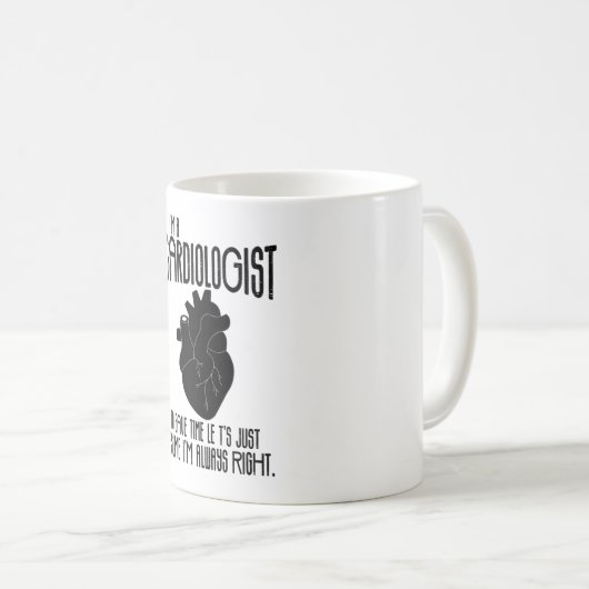 Cardiology Koffiemok (Voorkant rechts)