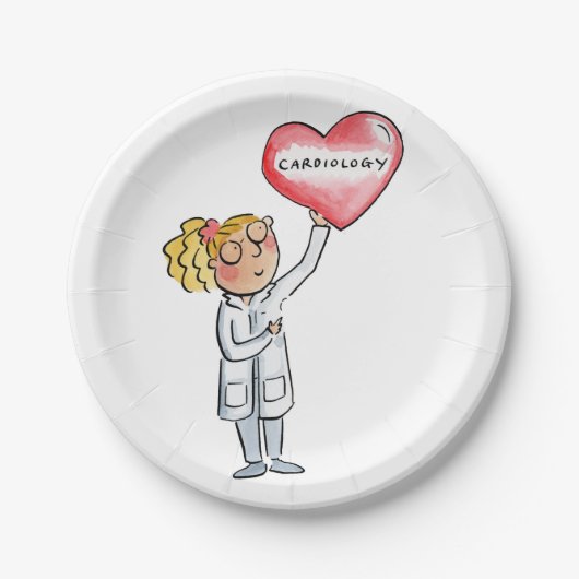 Cardiology Papieren Bordje (Voorkant)