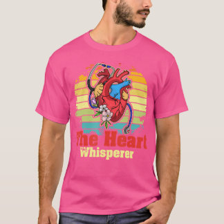 Cardioloog Cardiograaf Verpleegkundige Professi T-shirt