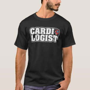 Cardioloog Cardiograaf Verpleegkundige Professi T-shirt