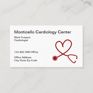 Cardioloog Cardiology Centre Visitekaartje