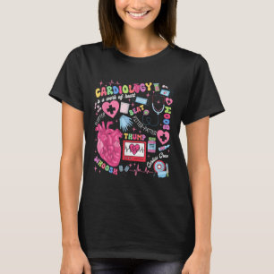 Cardioloog CVICU Cardiac Nurse Cardiology is het w T-shirt
