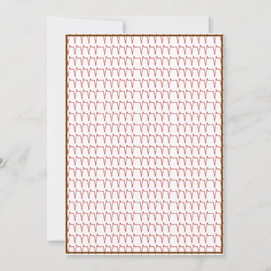 Cardioloog Doctor GraduPartij Uitnodiging (Achterkant)