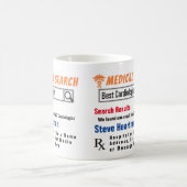Cardioloog Funny Search Gift Mok (Center)