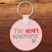 Cardioloog Gifts "The Heart Whisperer" Sleutelhanger (Voorkant)