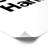 Cardioloog Goede Handen Perfect Poster (Hoek)