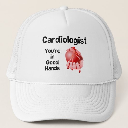 Cardioloog Goede Handen Trucker Pet (Voorkant)