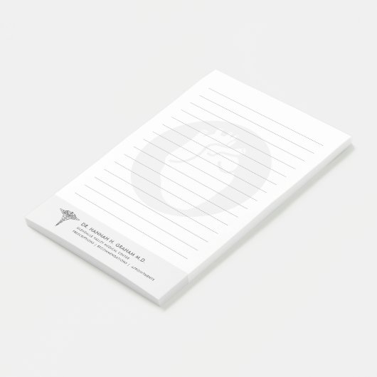 Cardioloog | hartarts post-it® notes (Schuin)