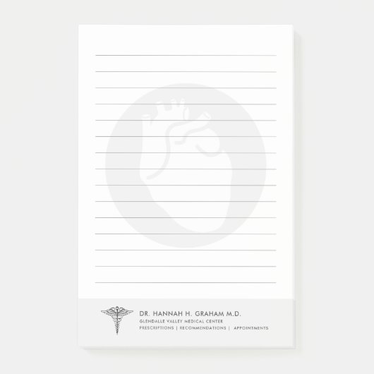 Cardioloog | hartarts post-it® notes (Voorkant)