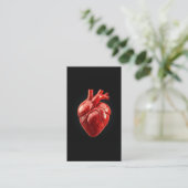 Cardioloog Heart Doctor Modern Bold Visitekaartje (Staand voorkant)