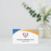 Cardioloog Logo | Medisch Visitekaartje (Staand voorkant)