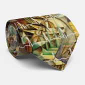 Cardioloog Max Weber Art "Rush Hour" Stropdas (Opgerold)