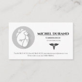 Cardioloog Medicals Visitekaartje (Voorkant)