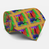 Cardioloog Necktie-QRS Design Stropdas (Opgerold)