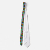 Cardioloog Necktie-QRS Design Stropdas (Achterkant)