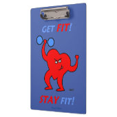 Cardioloog of cardioloog verpleegster, speciaal ge klembord (Links)