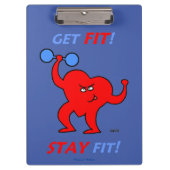 Cardioloog of cardioloog verpleegster, speciaal ge klembord (Voorkant)