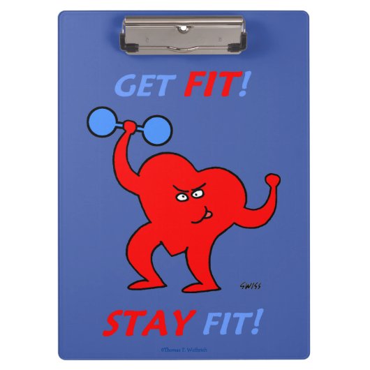 Cardioloog of cardioloog verpleegster, speciaal ge klembord (Voorkant)