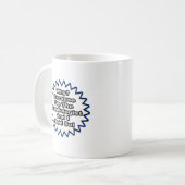 Cardioloog... omdat ik het zei koffiemok (Voorkant links)