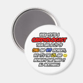 Cardioloog.. OMG WTF LOL Magneet (Voorkant / Achterkant)
