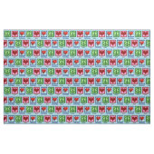 Cardioloog Peace Love Cardiology Stof (Fat Quarter)