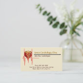 Cardioloog Visitekaartje (Staand voorkant)