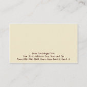 Cardioloog Visitekaartje (Achterkant)