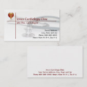 Cardioloog Visitekaartje (Voorkant / Achterkant)