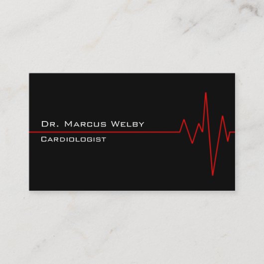Cardioloog Visitekaartje (Voorkant)