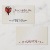 Cardioloog Visitekaartje (Voorkant / Achterkant)
