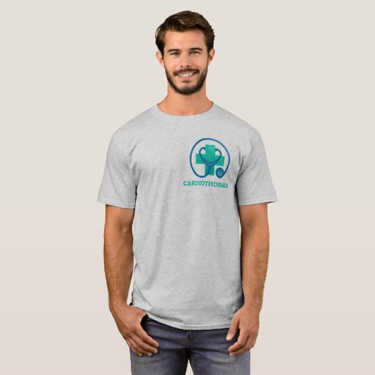 cardiothoracaal t-shirt (Voorkant volledig)