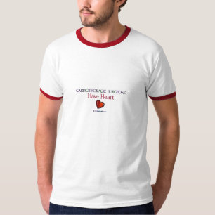 Cardiothoracale chirurgen hebben hart t-shirt