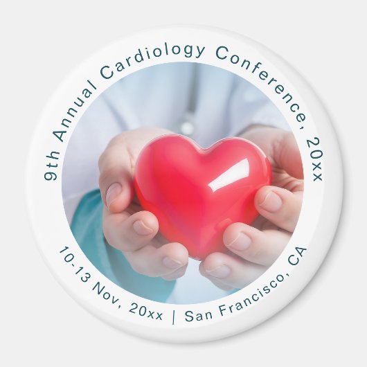 Cardiothoracale medische conferentie magneet (Voorkant)