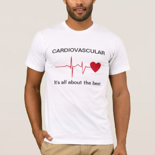 Cardiovasculaire hemdjes voor de gezondheid van he t-shirt