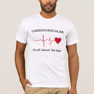 Cardiovasculaire hemdjes voor de gezondheid van he t-shirt