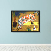 Cardoso - Clown Horse Salamandra Canvas Afdruk (Insitu (Houten vloer))