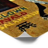 Cardoso - Clown Horse Salamandra Poster (Hoek)