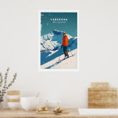 Cardrona Reisposter - Nieuw-Zeeland 1 Poster (Keuken)