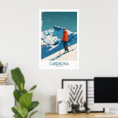 Cardrona Ski Print - Nieuw-Zeeland 1 (Thuiskantoor)