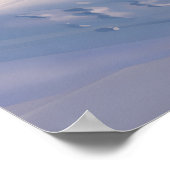 Cardrona Skigebied Reisposter Poster (Hoek)