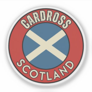 Cardross, Schotland Sticker